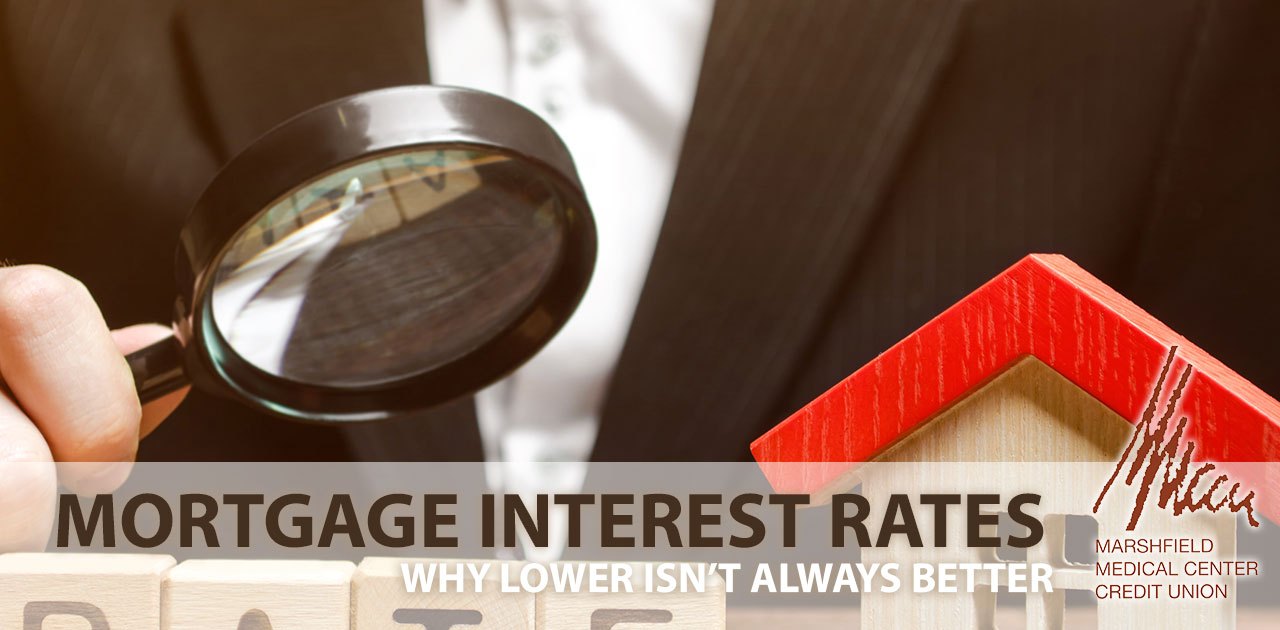 lower interest rate not always better