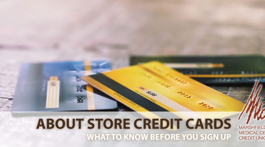 about store credit cards