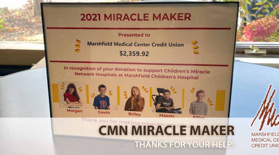 childrens miracle network miracle maker marshfield