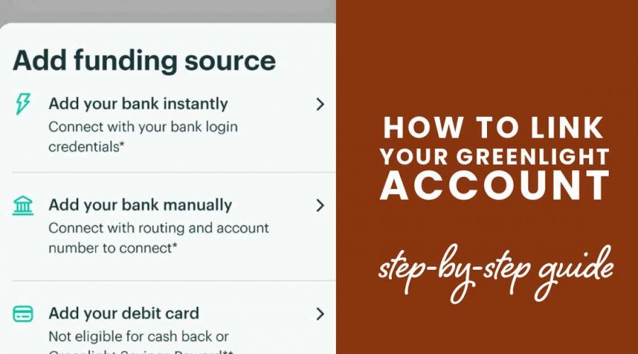 how to link greenlight account