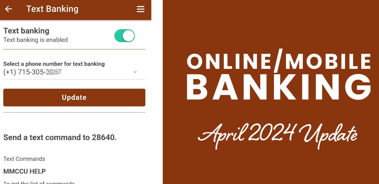 online banking update