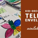 kid-decorated teller envelopes