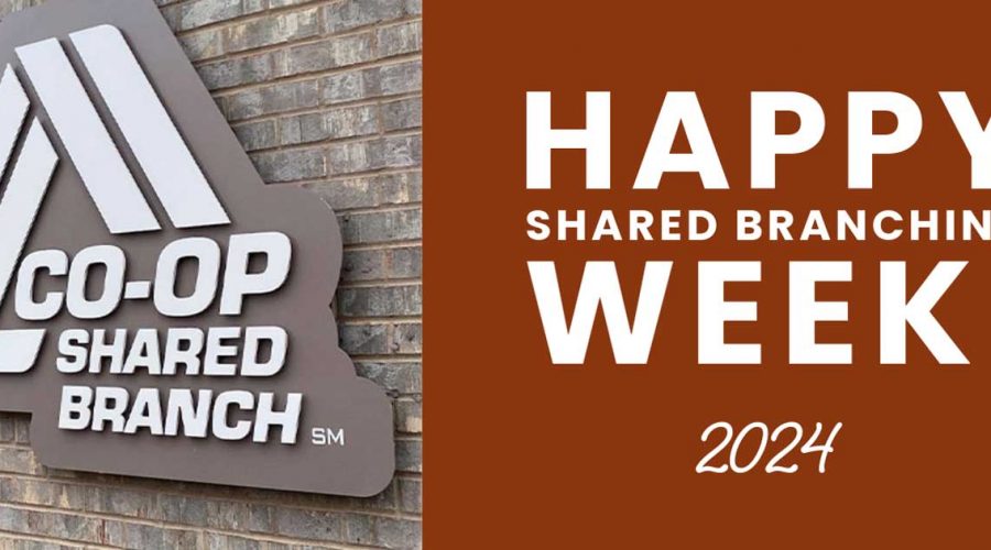 shared branching week 2024 co-op sign with graphic