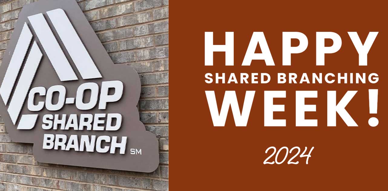shared branching week 2024 co-op sign with graphic