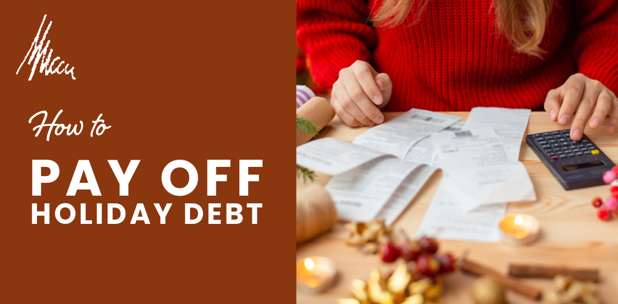 how to pay off holiday debt