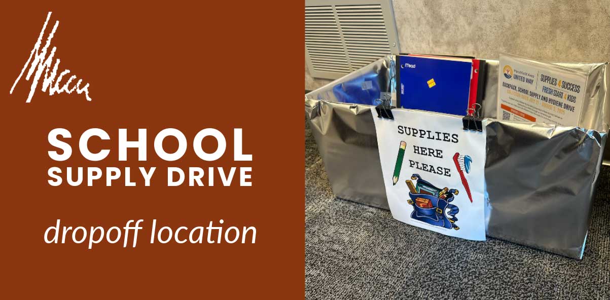 united way school supply drive dropoff location