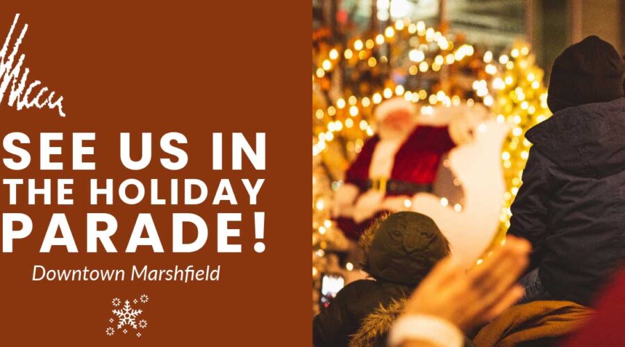 marshfield holiday parade 2025