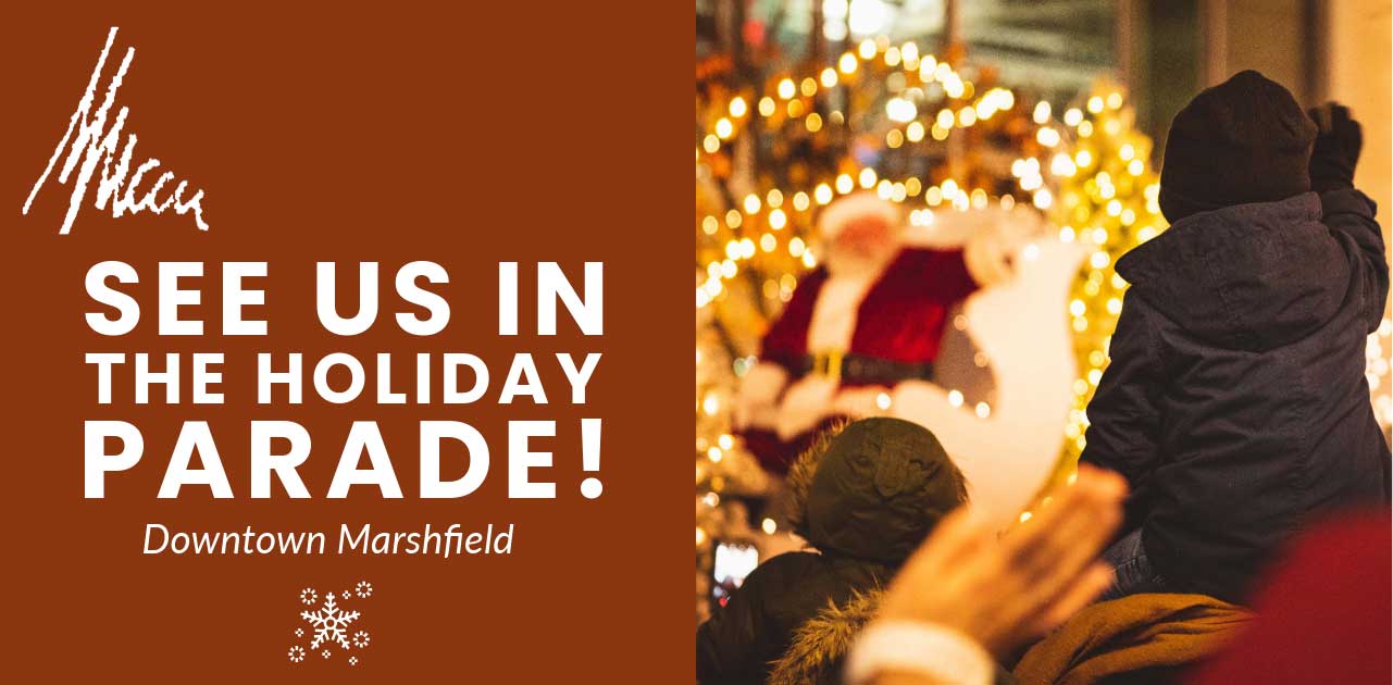 marshfield holiday parade 2025
